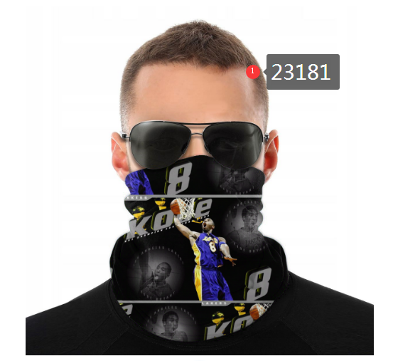 NBA 2021 Los Angeles Lakers #24 kobe bryant 23181 Dust mask with filter